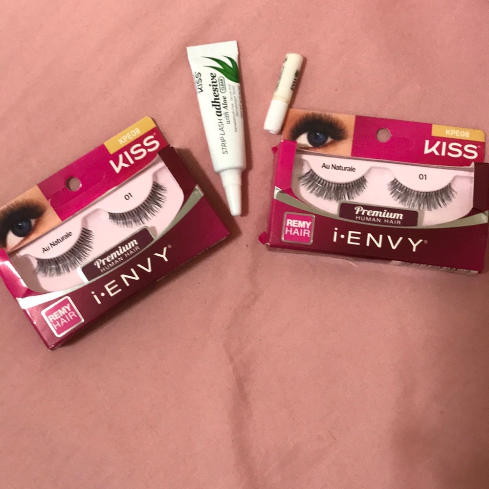 Brand new!! Bundle of two Real hair lashes